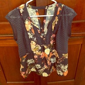 Daniel Rain Floral Blouse